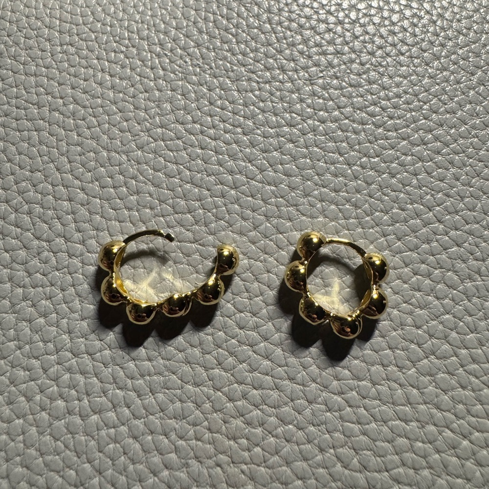 Elegant Gold Hoop Earrings